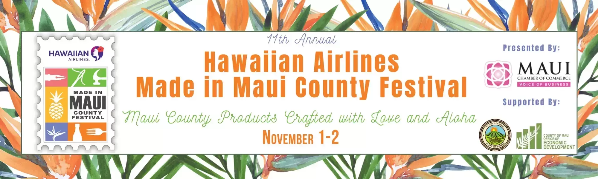 2024 HAWAIIAN AIRLINES MADE IN MAUI COUNTY FESTIVAL